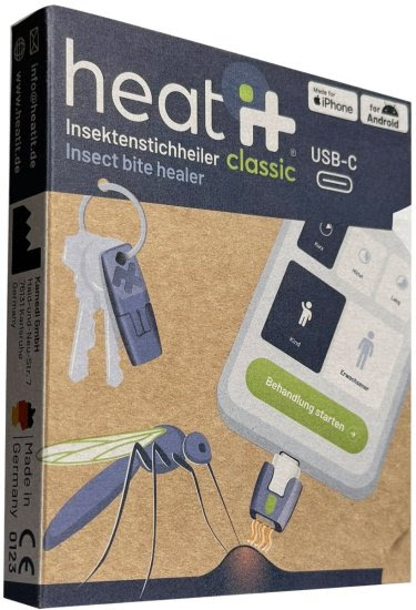 מכשיר Heat It – הפתרון המהפכני והמיידי לעקיצות יתושים וחרקים