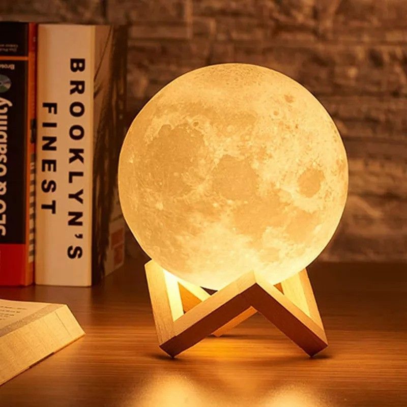 אור הירח - מנורת לד לשולחן